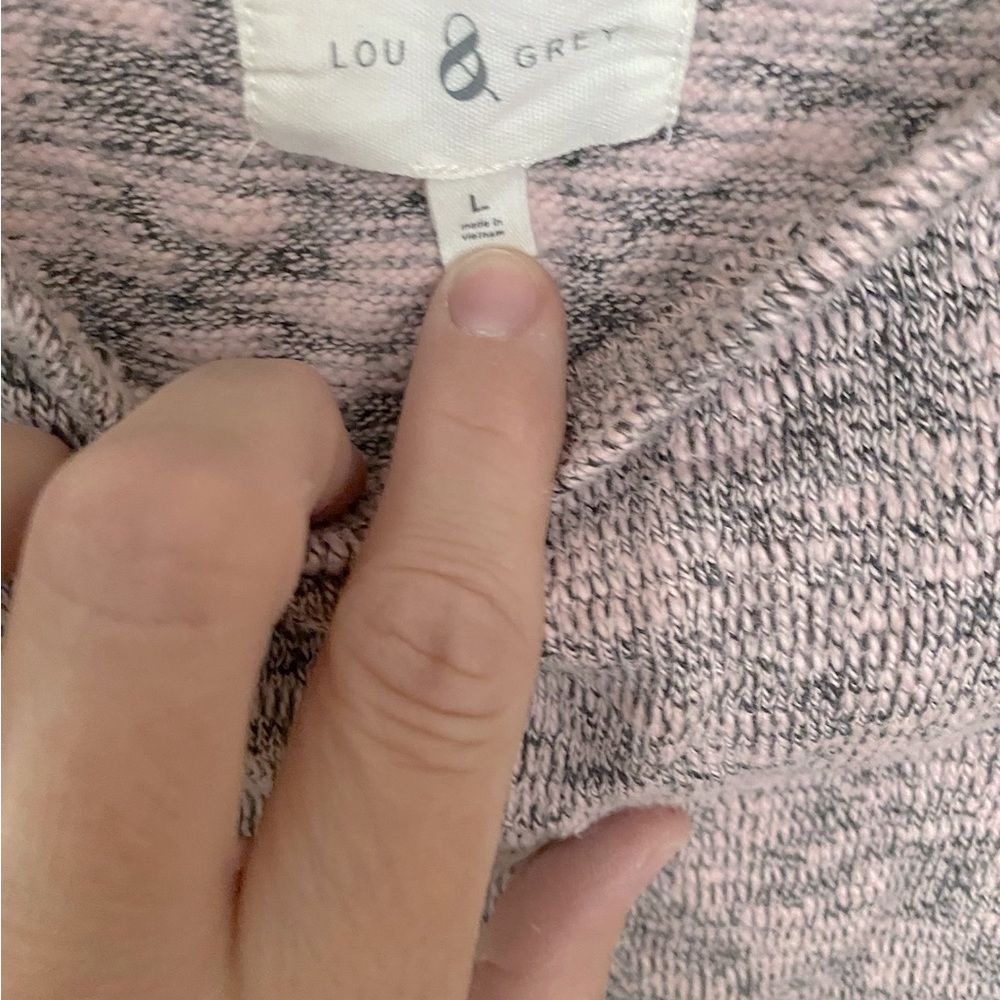 Sweater top with knotted detail